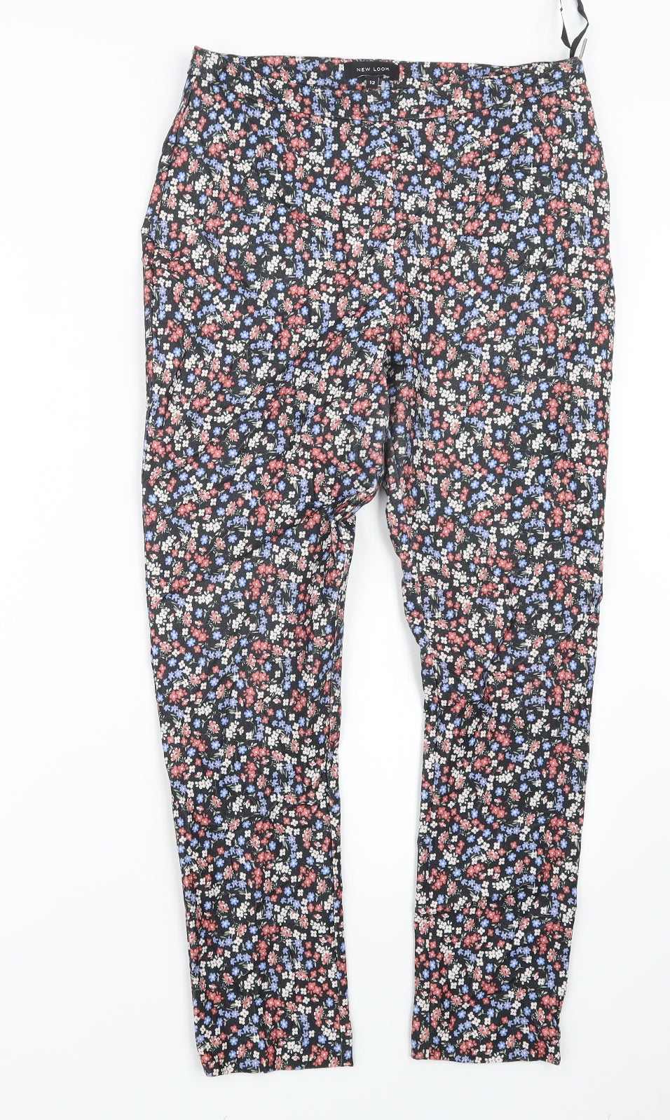 Womens UK Size 12 NEXT Regular Fit  Pink Trousers