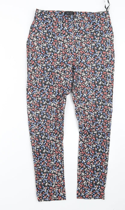 Womens UK Size 12 NEXT Regular Fit  Pink Trousers