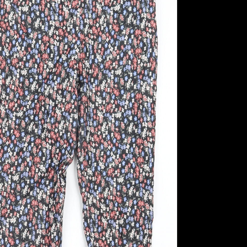 Womens UK Size 12 NEXT Regular Fit  Pink Trousers