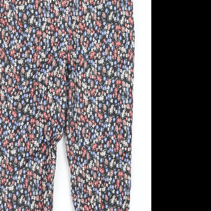 Womens UK Size 12 NEXT Regular Fit  Pink Trousers