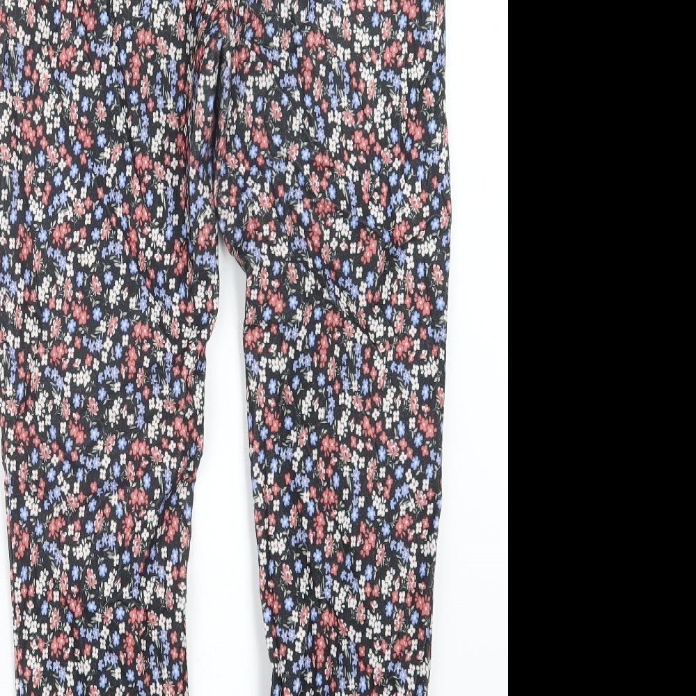Womens UK Size 12 NEXT Regular Fit  Pink Trousers