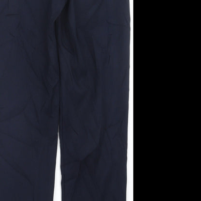 Womens UK Size 10 Papaya Regular Fit  Blue Trousers