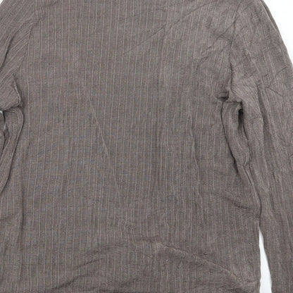 Womens UK Size M Reflections Brown Cardigan Jumper