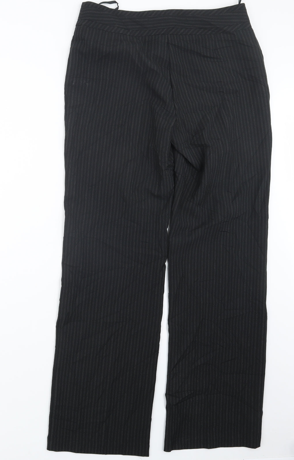 Womens UK Size 12 Atmosphere Regular Fit  Black Trousers