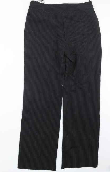 Womens UK Size 12 Atmosphere Regular Fit  Black Trousers