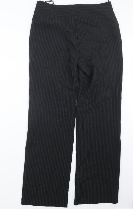 Womens UK Size 12 Atmosphere Regular Fit  Black Trousers