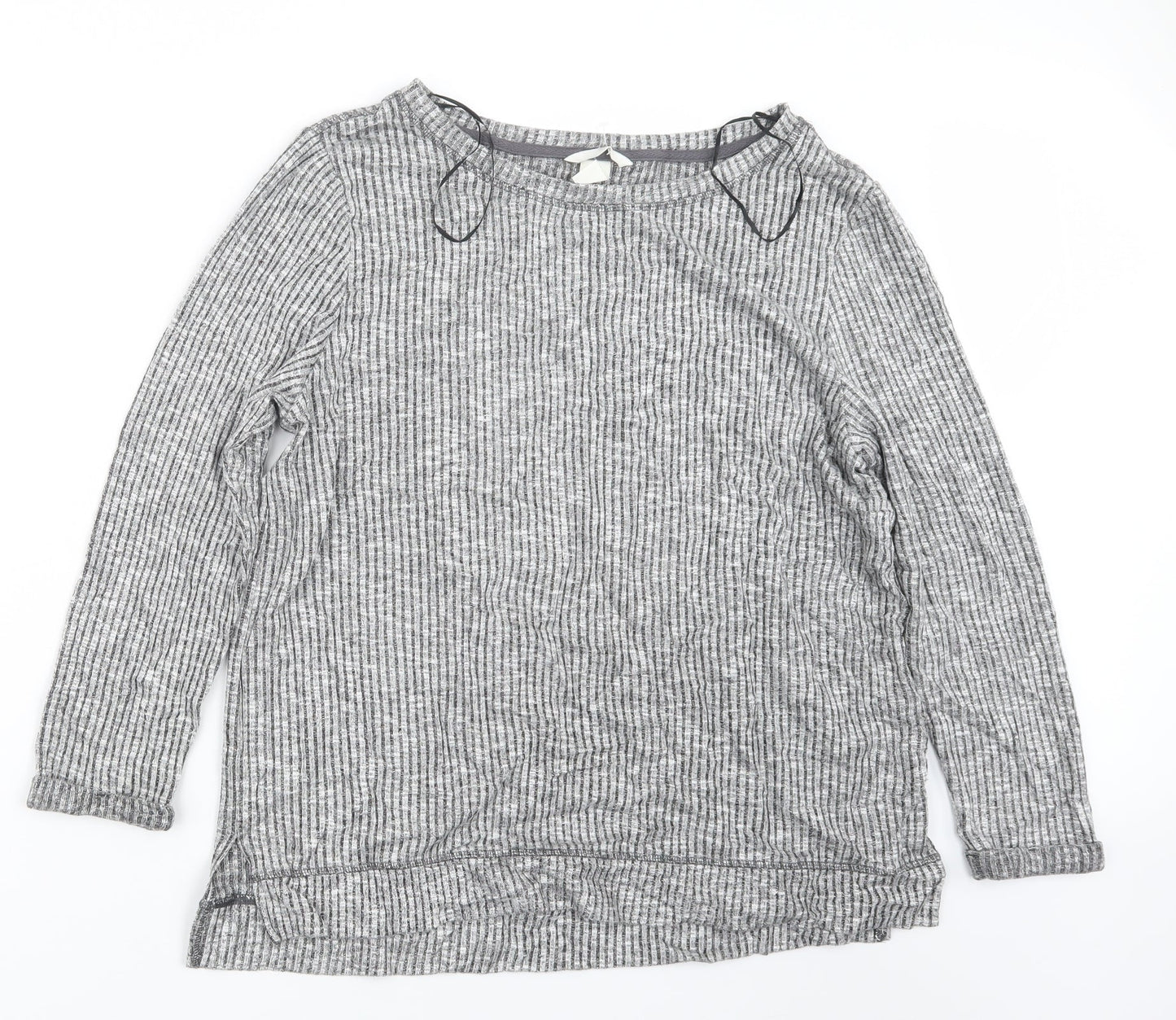 Womens UK Size M H&M Grey Pullover Jumper