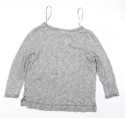 Womens UK Size M H&M Grey Pullover Jumper