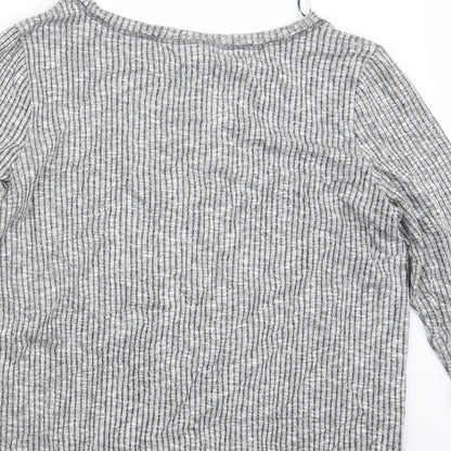 Womens UK Size M H&M Grey Pullover Jumper