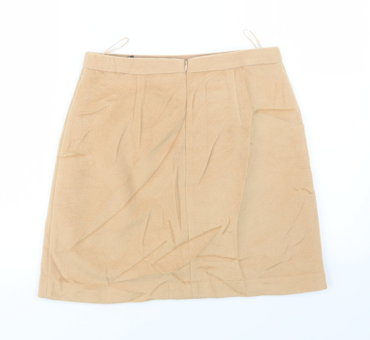 Marks and Spencer Womens Beige   Straight & Pencil Skirt Size 10