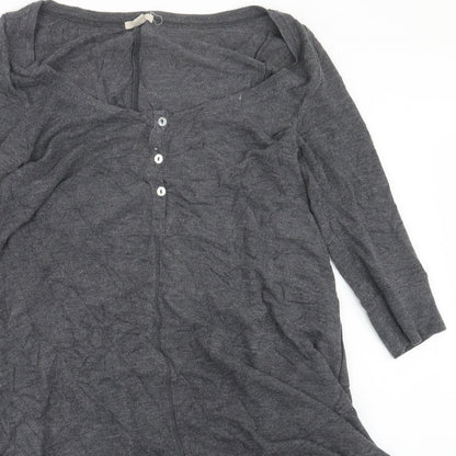 Ecote Womens Grey   Pullover Jumper Size S