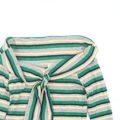 Womens UK Size 8 River Island Green Pullover Jumper