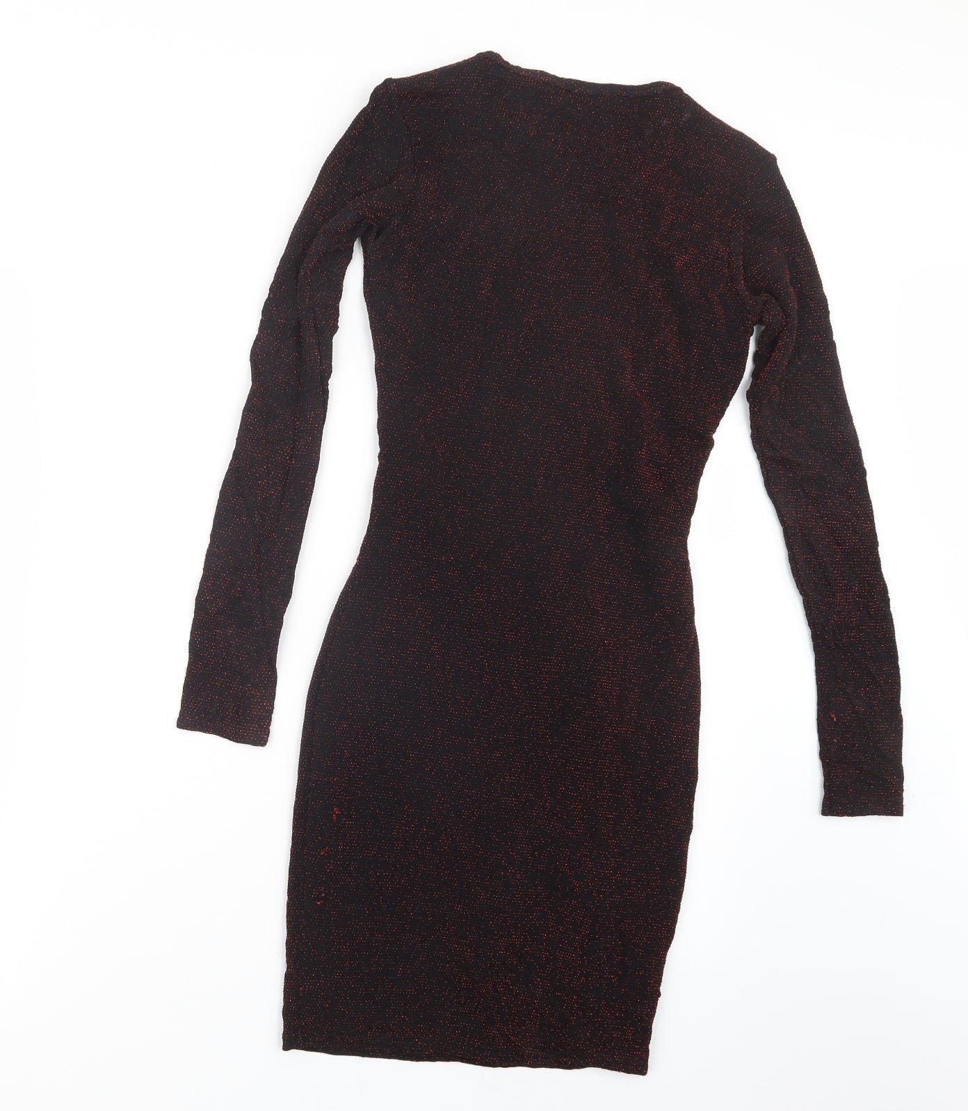 Missguided Womens Red   T-Shirt Dress  Size 4