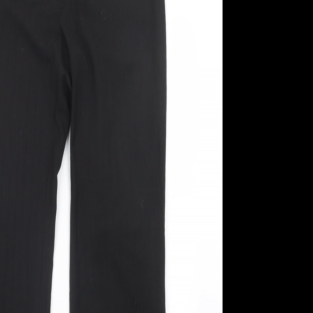 Womens UK Size 31 in River Island Regular Fit  Black Trousers