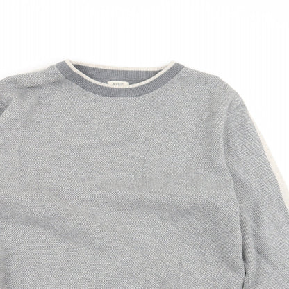 Matalan Mens Grey  Knit Pullover Jumper Size M