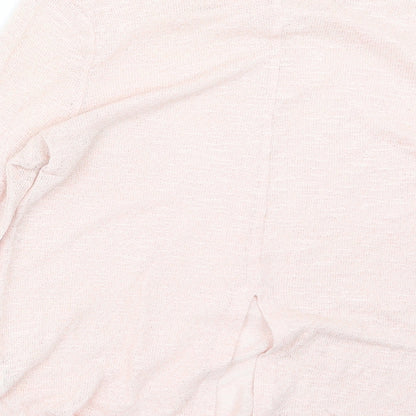 Womens UK Size 8 River Island Pink Pullover Jumper
