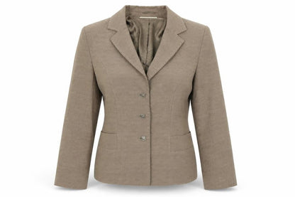 Womens UK Size 8 Minuet Regular Brown Blazer