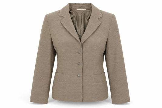 Womens UK Size 8 Minuet Regular Brown Blazer
