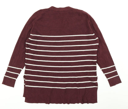 Womens UK Size 16 M&S Collection Purple Pullover Jumper