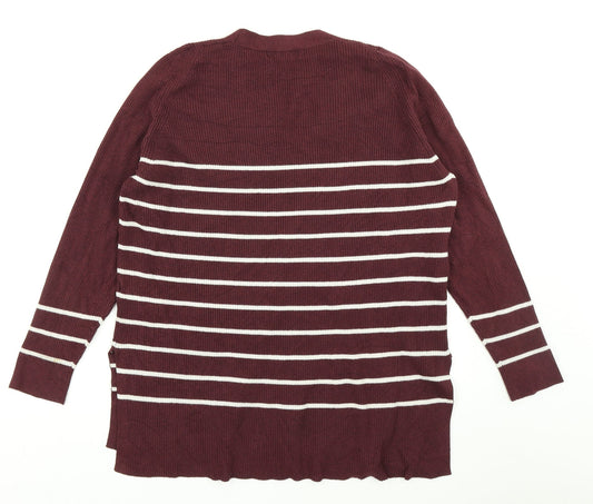 Womens UK Size 16 M&S Collection Purple Pullover Jumper