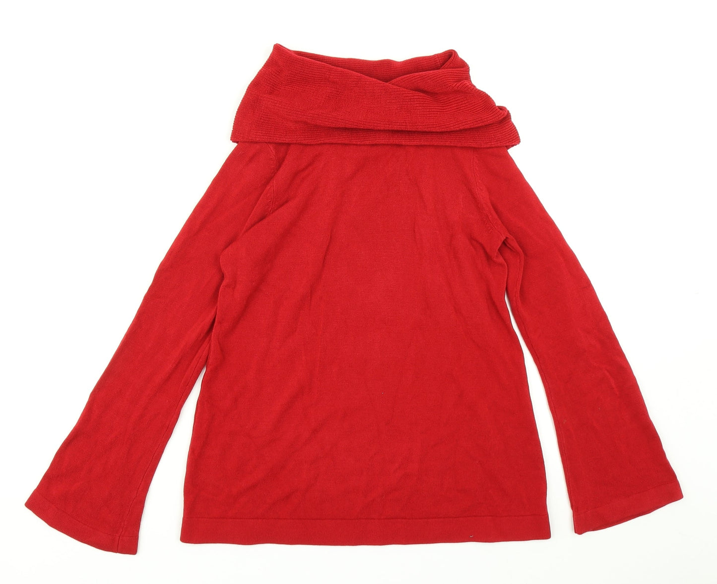 Womens UK Size 8 Marks & Spencer Red Pullover Jumper