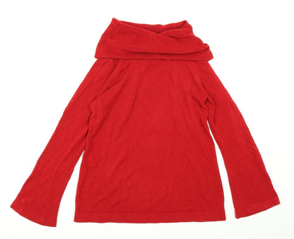 Womens UK Size 8 Marks & Spencer Red Pullover Jumper