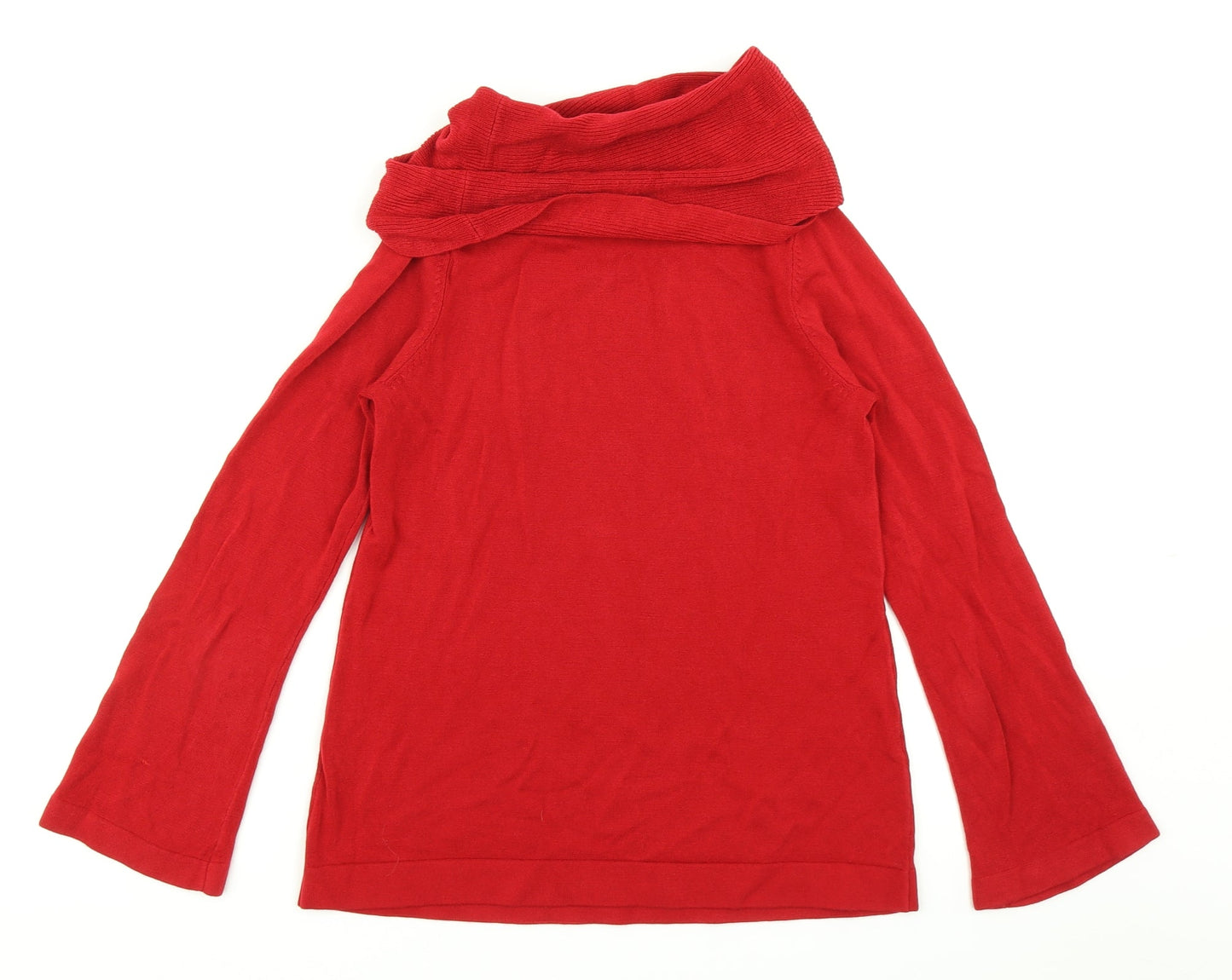 Womens UK Size 8 Marks & Spencer Red Pullover Jumper