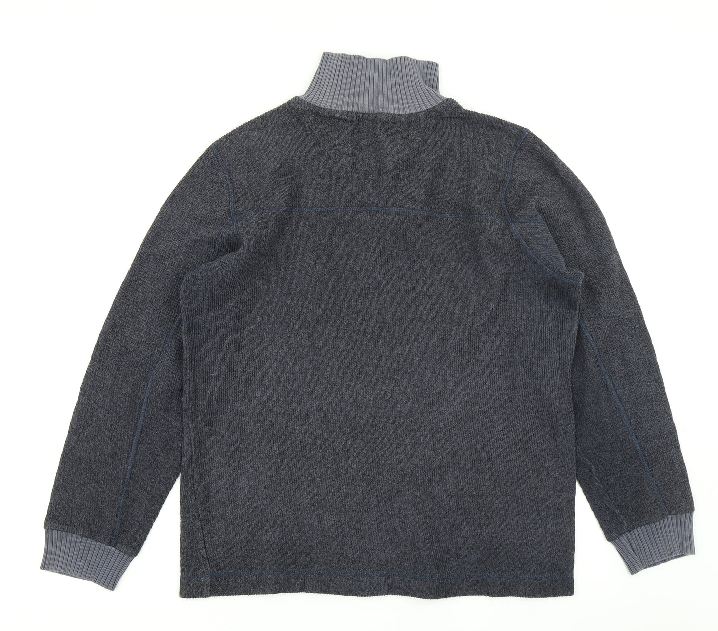 New Man Mens Blue  Knit Pullover Jumper Size M