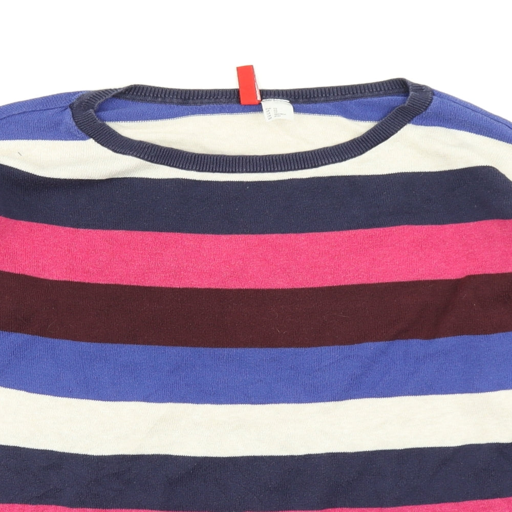 Womens UK Size XS Divided Purple Pullover Jumper