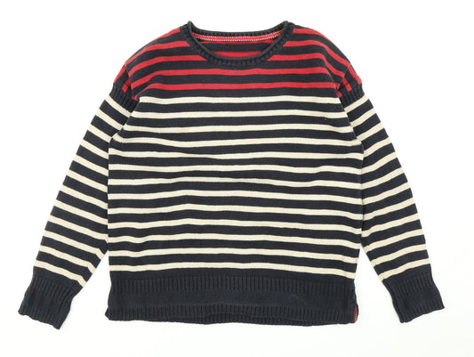 Womens UK Size 10 M&S Blue Pullover Jumper