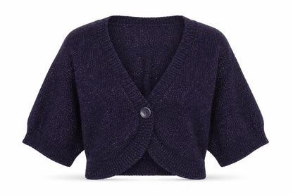 Womens UK Size L H&M Purple Cardigan Jumper