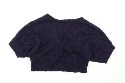 Womens UK Size L H&M Purple Cardigan Jumper