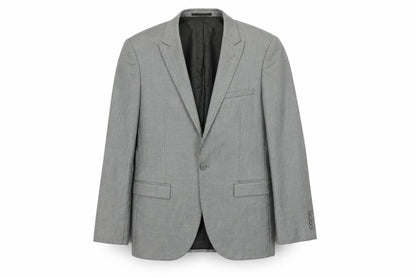 Mens UK Size 40 Peter Werth Regular Grey Suit Jacket