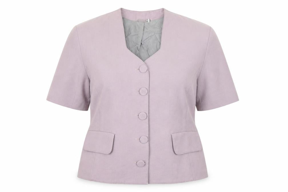 Womens UK Size 14 Classics Regular Purple Blazer