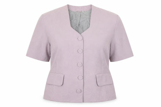 Womens UK Size 14 Classics Regular Purple Blazer