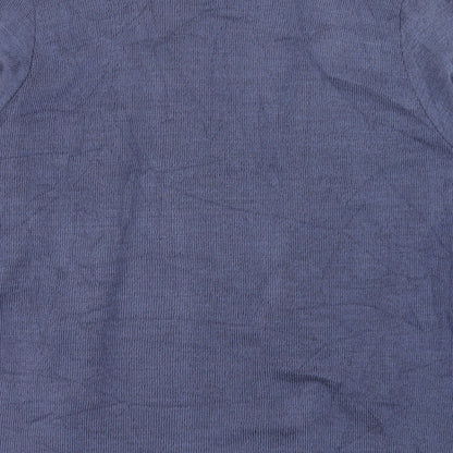 Womens UK Size M ME Blue Cardigan Jumper