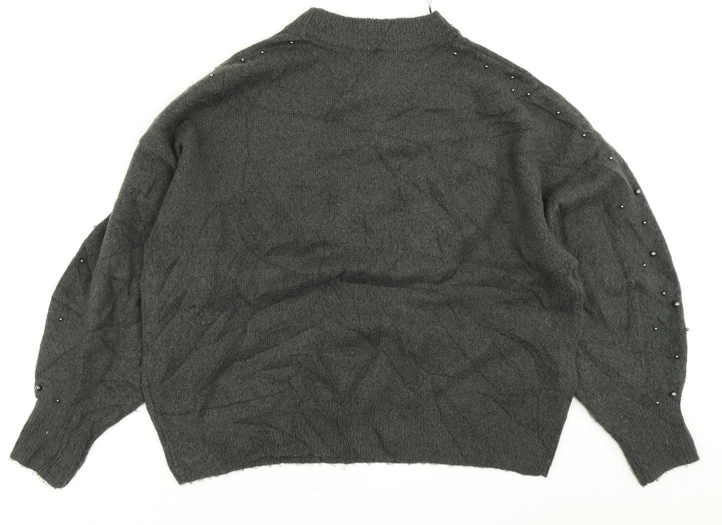 Womens UK Size M H&M Grey Pullover Jumper