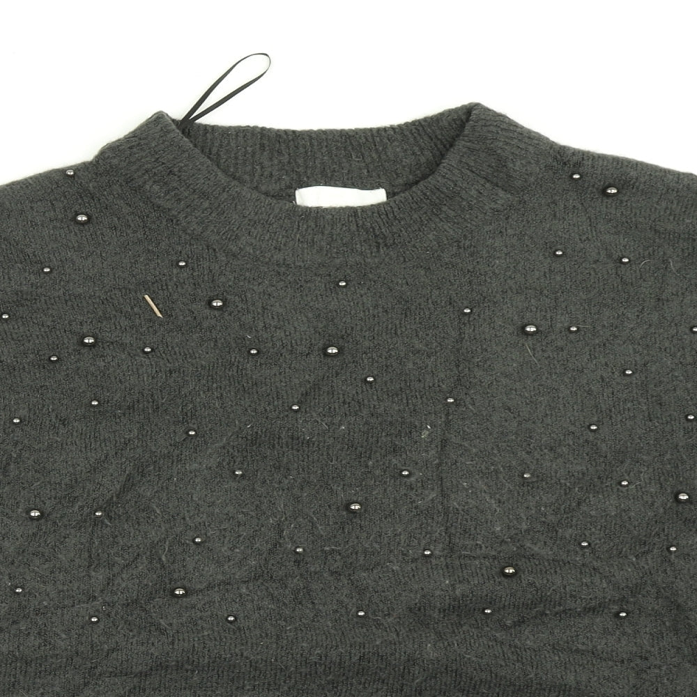Womens UK Size M H&M Grey Pullover Jumper