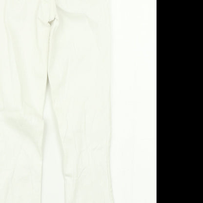 Hollister Womens White  Denim Skinny Jeans Size 27 in L25 in