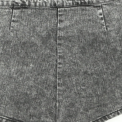 FOREVER 21 Womens Grey  Denim Hot Pants Shorts Size 30 in