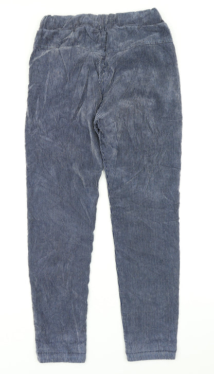Made In Itlay Womens Blue Striped  Tapered Jeans Size 26 in L26 in
