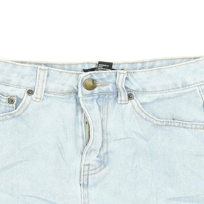 FOREVER 21 Womens Blue  Denim A-Line Skirt Size S