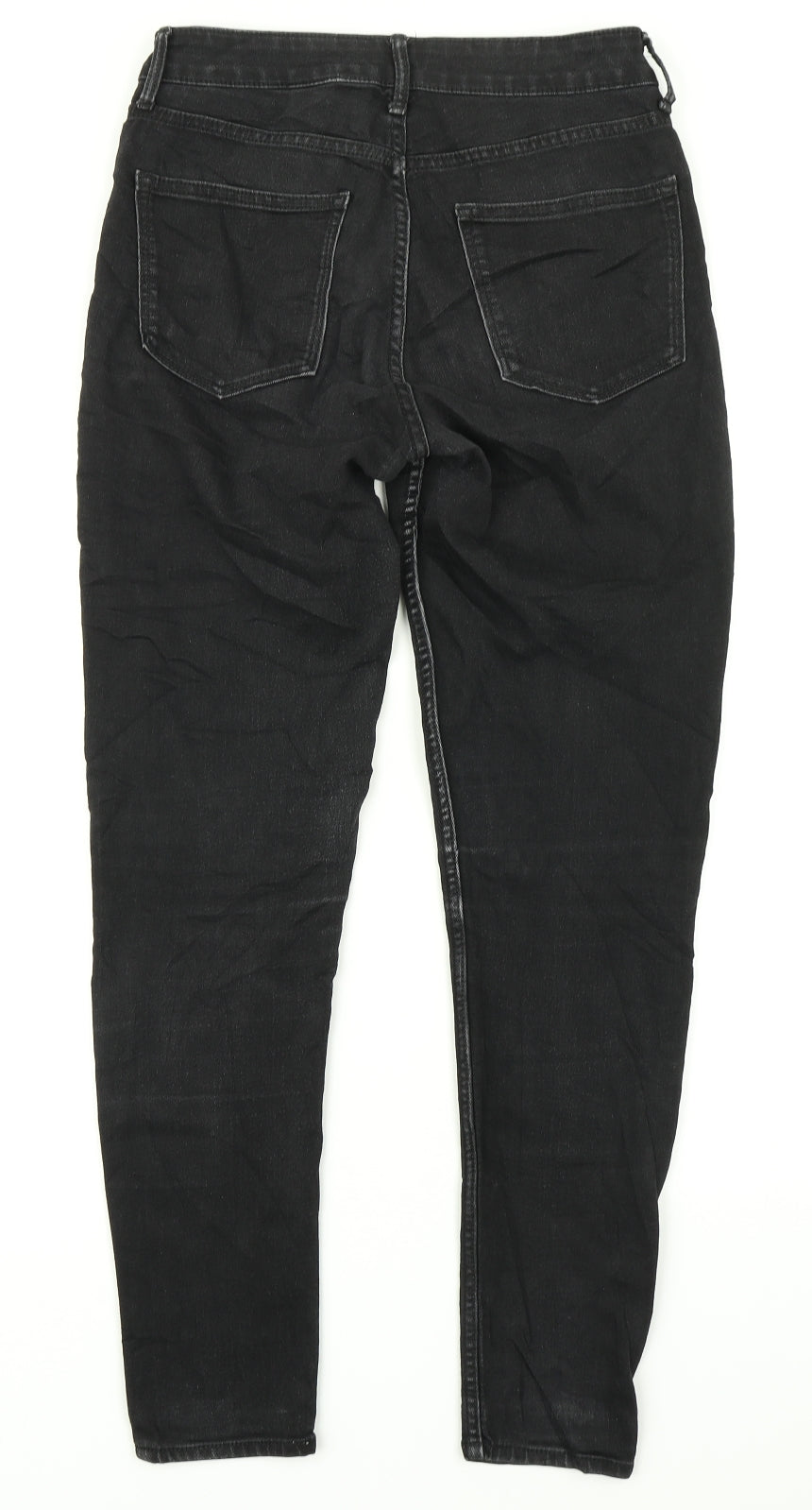 &Denim Womens Black  Denim Skinny Jeans Size 28 in L27 in