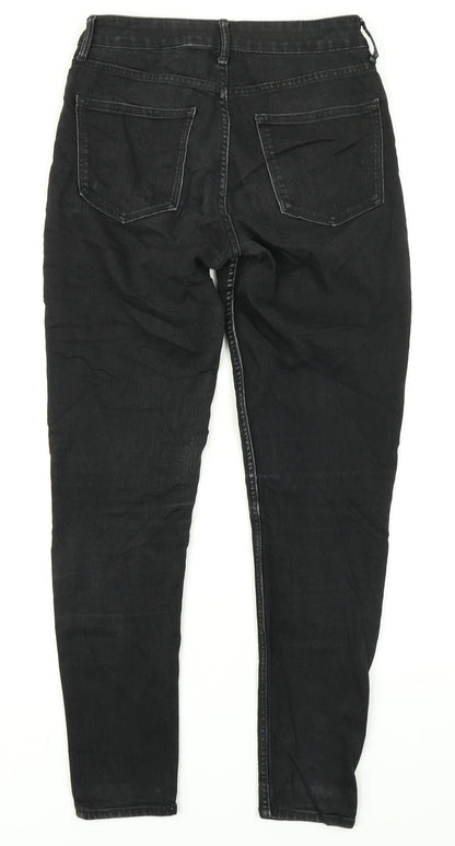&Denim Womens Black  Denim Skinny Jeans Size 28 in L27 in
