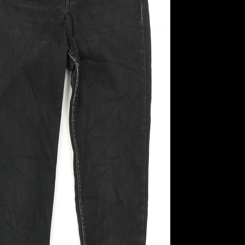 &Denim Womens Black  Denim Skinny Jeans Size 28 in L27 in
