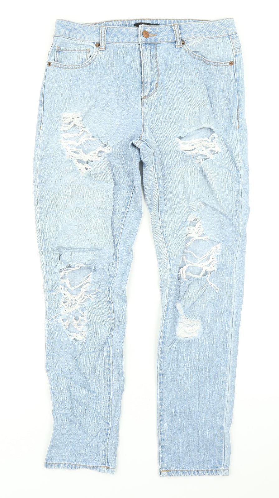 FOREVER 21 Womens Blue  Denim Skinny Jeans Size 30 in L27 in