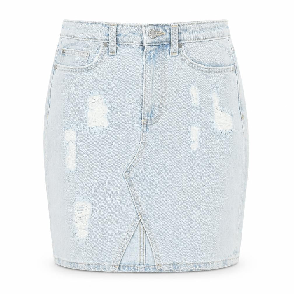 Womens UK Size 6 H&M Straight & Pencil Denim Skirt