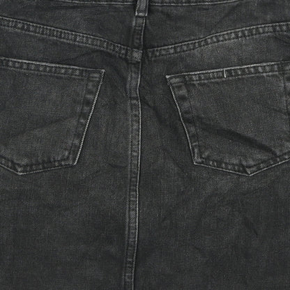 Womens UK Size 8 Topshop A-Line Denim Skirt