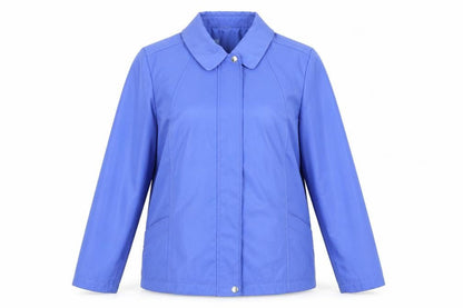 Bonmarché Womens Blue Rain Coat Coat Size M