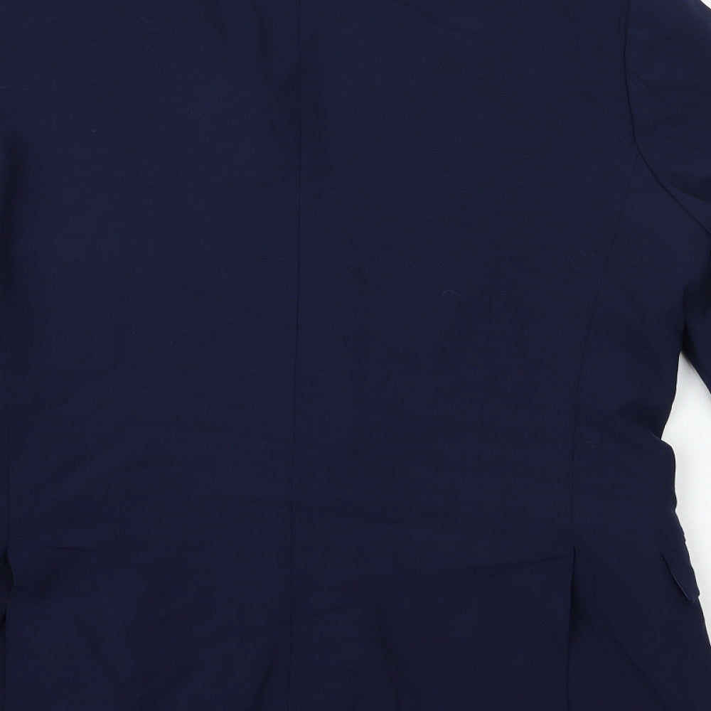 Mens UK Size 40 Marks and Spencer Regular Blue Suit Jacket